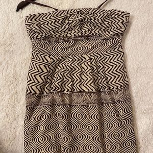Anthropologie Black + Ivory Design Strapless Maxi Dress Size 6